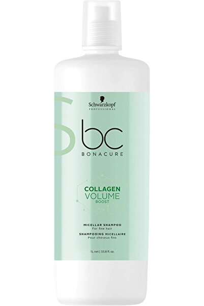 Schwarzkopf BC BONACURE : COLLAGEN SHAMPOO NATURAL VOLUME 1000 ML KEYON303