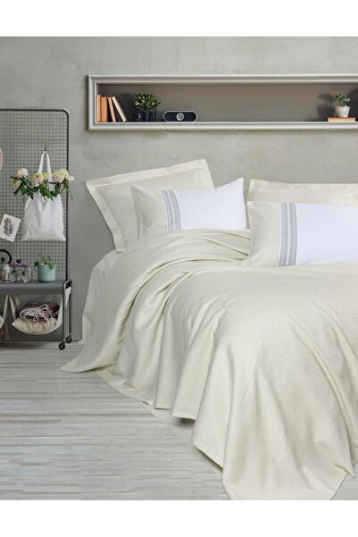 Cotton Box pentru două persoane Bamboo set de cuverturi cu țesătură pichet Lu...