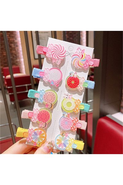 So Much Accesories So-much Children's Collet Candy Buckles 10 Pieces-2
