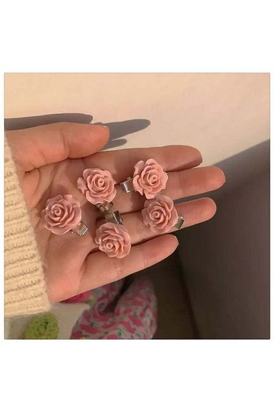 So Much Accesories So-much Small Collet Floral 6-Piece Buckle Set-8