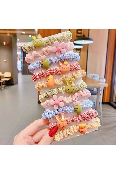 So Much Accesories So-much Children's 10-Piece Flexible Rubber Buckle Set-4