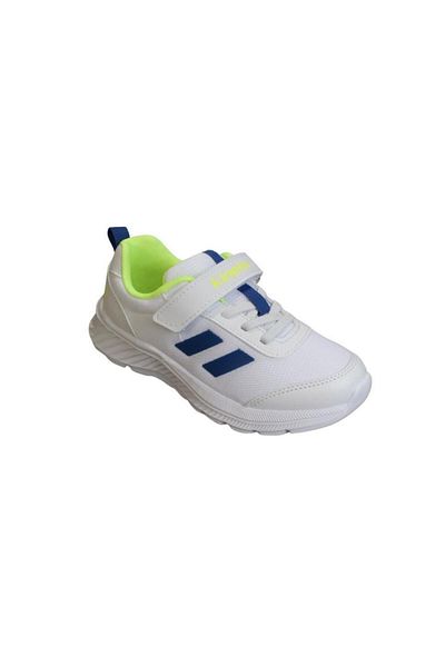 Kinetix KINETIX Boy's Black and White Mesh Velcro Lightweight Comfortable Sole Sneacer Sports Shoes