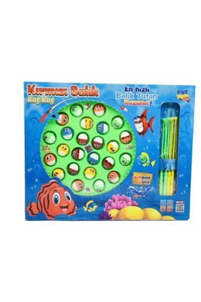 Kayyum Oyuncak Müzıkli Balık Tutma Oyuncagı Kırmızı Balık Oyunu