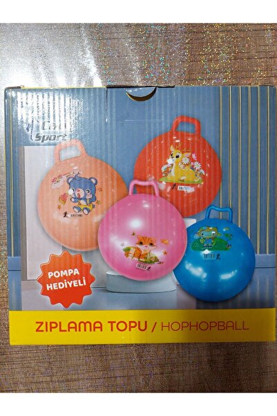 pasamlifee Eğlenceli Şişme Zıp Zıp Top Renk Yavru Ağzı Hayvan Figürlü