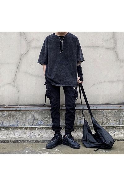 Touz Niiss Boutique - Basic Oversize Unisex T-shirt, Washable