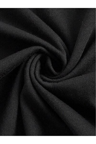 Touz Moda Μπλουζάκι Hi Bunny Printed Μαύρο Unisex Oversize