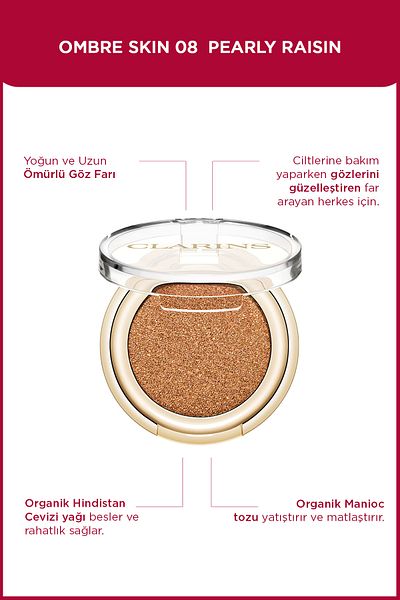 Clarins Ombre Skin 08 - Pearly Raisin Short Cut