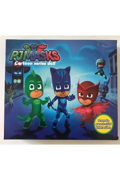 PJMASKS Set of 10 Pajamaskeliler Figures