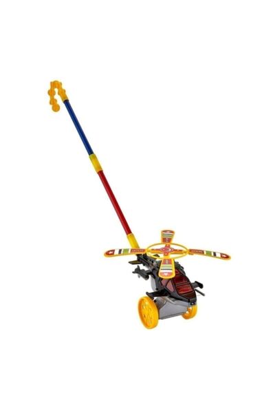 BAYRAKTAR PLASTİK Oyuncak Sopalı Sesli Helikopter / 1adet