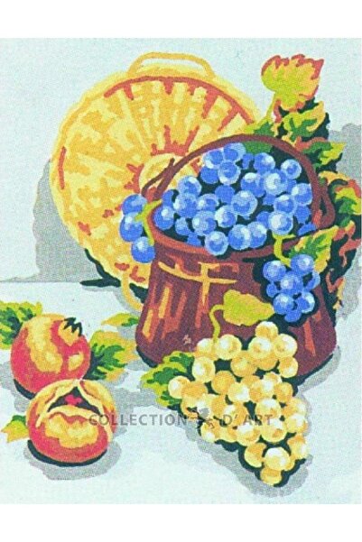 collection d'art Collection D’art Ka53 18x22cm Baskılı Işlenmemiş Goblen Pano Etamin