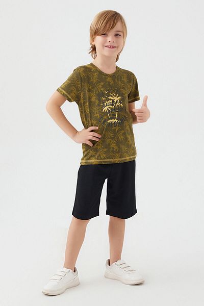 Arnetta Σετ βερμούδας Surfing Spirit Dark Mustard Boy