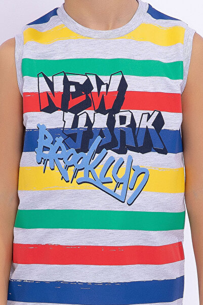 ROLY POLY Boy's Rolypoly New York Brooklyn Light Yellow Bermuda Suit