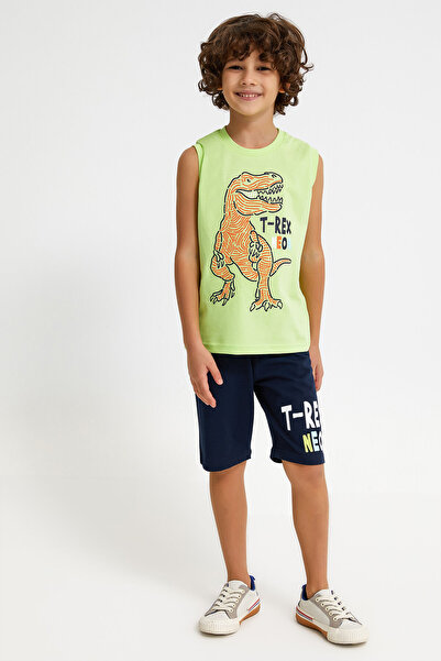 ROLY POLY Rolypoly Boy Green Bermuda Suit