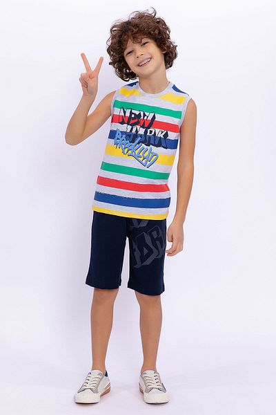 ROLY POLY Boy's Bermuda Set - Rolypoly New York Brooklyn Karmelange