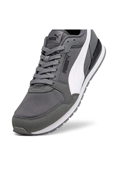 Puma St Runner V3 Mesh Cool Dark Gray- White- Black Adult Men's Running Shoes384640 14