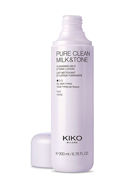 Kiko 2'si 1 Arada Temizleme Sütü ve Tonik - Pure Clean Milk & Tone