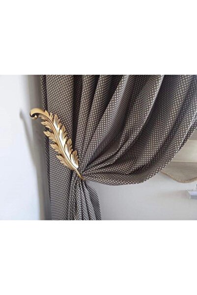 KALKAN PERDE TASARIM Yaprak Renso Fon Perde Bağlama