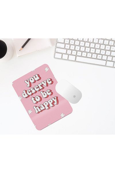 BaskıBazar Motivation Series Wrist Support Mouse Pad