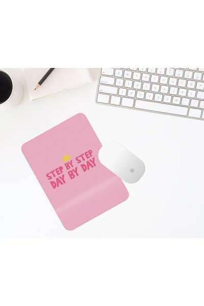 BaskıBazar Motivation Series Wrist Support Mouse Pad