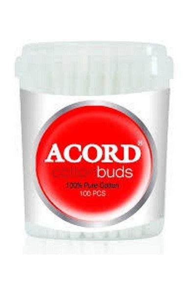 Acord Cotton Swab Ear Cleaning Cotton 100pcs