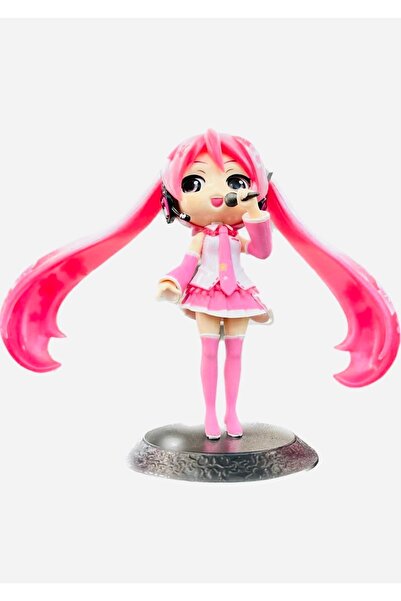 RMC Design Hatsune Miku Singer Figür Model 15 Cm Pvc Action Figure In All Pink