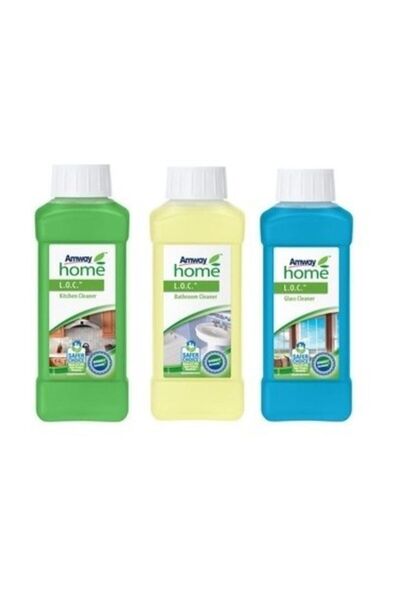 Amway Home Seti Mutfak Banyo Cam Loc 3 Lü Temizlik