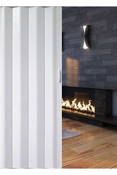 Lorin Akordiyon Katlanır Kapı Çıtalı Beyaz Bk1021b