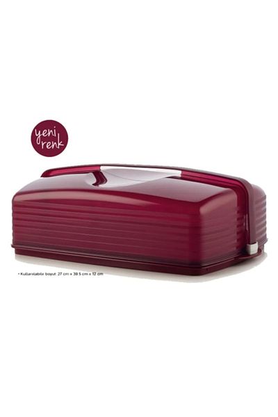 Tupperware Claret Red Cake Faunusu