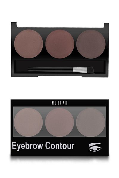 MUJGAN Romantic Flower 3-Piece Eyebrow Shadow 03