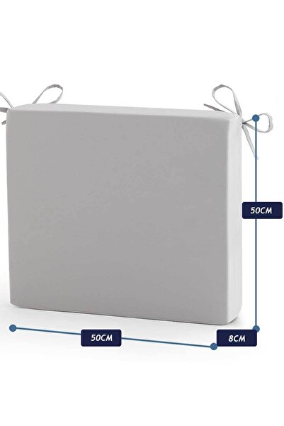 RevuBaby 4'lü Dış Mekan Sandalye Minderi , Bahçe Kanepe Minderi , İç Mekan Yemek Sandalyesi Minderi  4 ADET