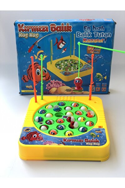 Fega home Kayyum Oyuncak Kırmızı Balık Kaç Kaç Pil Dahil