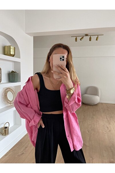 lukka butik Pink Shirt