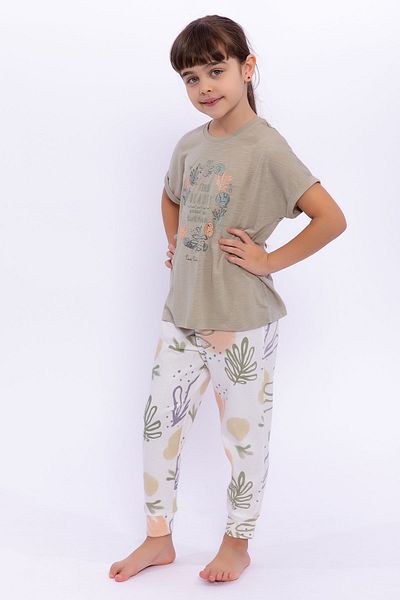 Pierre Cardin Găsiți Set de pijamale pentru fete Beauty Light Khaki
