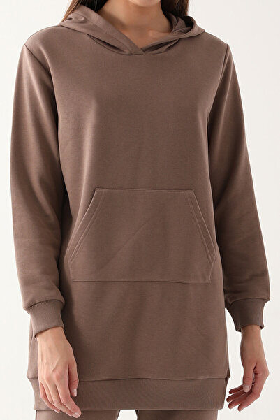 Arnetta Σετ γυναικεία φόρμα καφέ