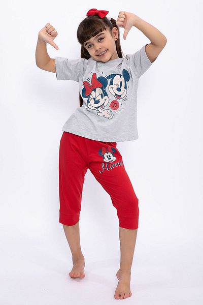 Minnie Mouse مجموعة كابري Grimelange المرخصة للفتيات