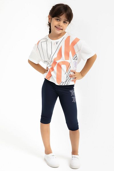 ROLY POLY Rolypoly Girl's Cream Capri Set