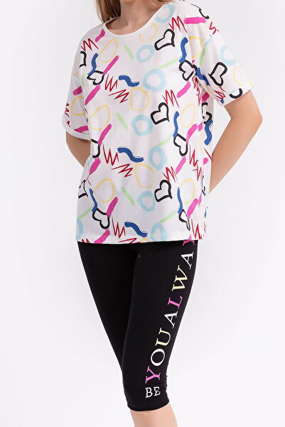 ROLY POLY Rolypoly Be You Always - Women's Cream Capri Tights Set