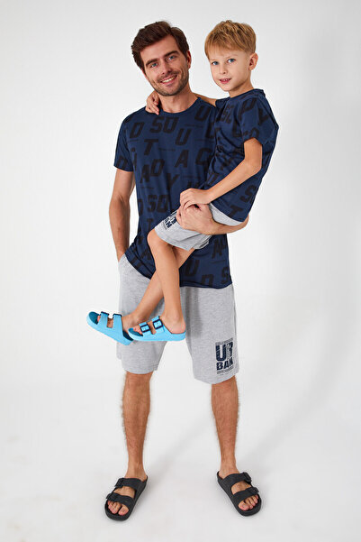 ROLY POLY Rolypoly Urban Team Navy Blue Boy Bermuda Suit