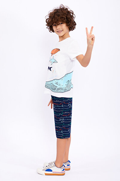 ROLY POLY Set Capri crem pentru băiat Rolypoly