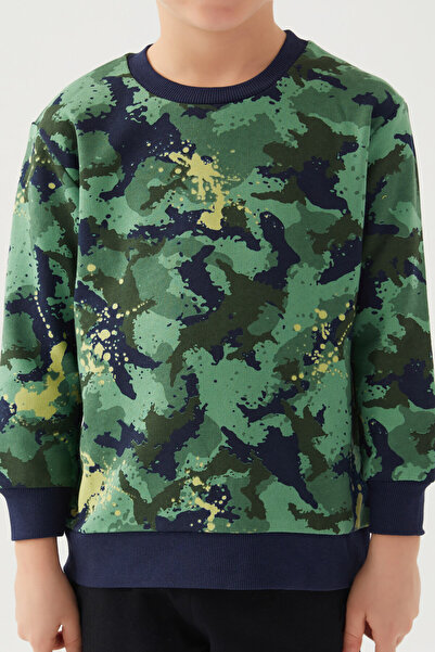 Rolypoly Boy's Green Sweatshirt