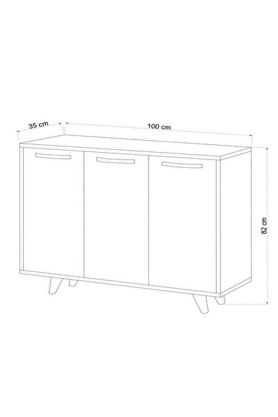 Mymob My Mob Piffa Çok Amaçlı Dolap