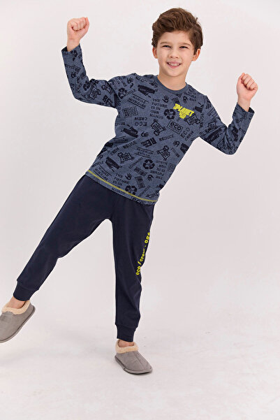 ROLY POLY Σετ πιτζάμες για αγόρι - Rolypoly Planet Crew Lacimelange