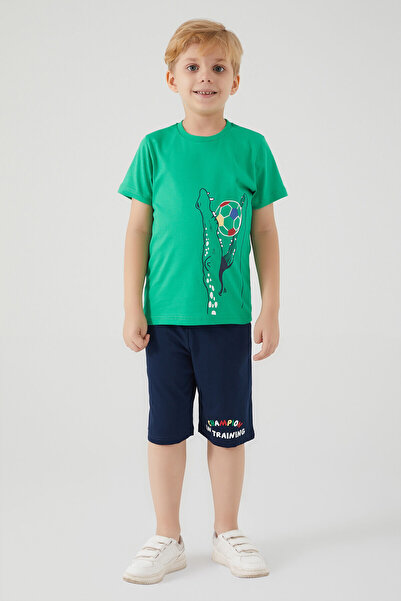 ROLY POLY Costum bermude verde pentru băiat Rolypoly