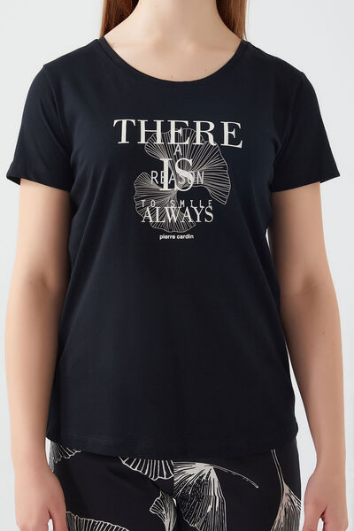 Pierre Cardin Black Women's Capri Set - To Smile Always