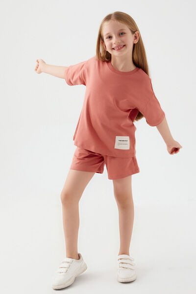 ROLY POLY Rolypoly Girl's Brown Shorts Set