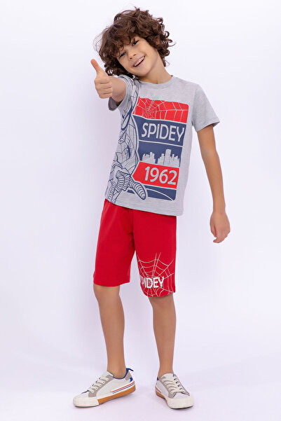 SPIDERMAN Licensed Spidey Grimelange Boy Bermuda Suit