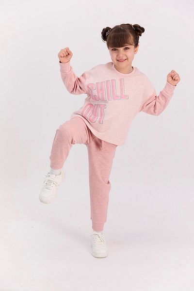 ROLY POLY Σετ φόρμας για κορίτσια Rolypoly Chill Out Pinkemelanj