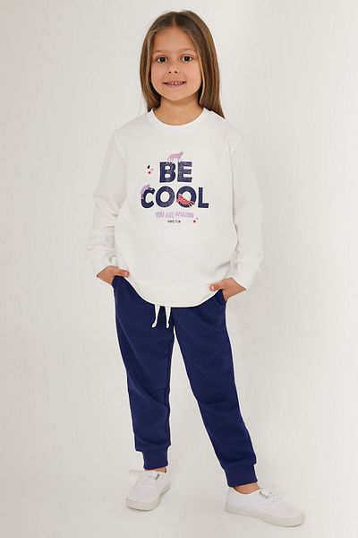 Rolypoly Σετ φόρμας για κορίτσια Cool White
