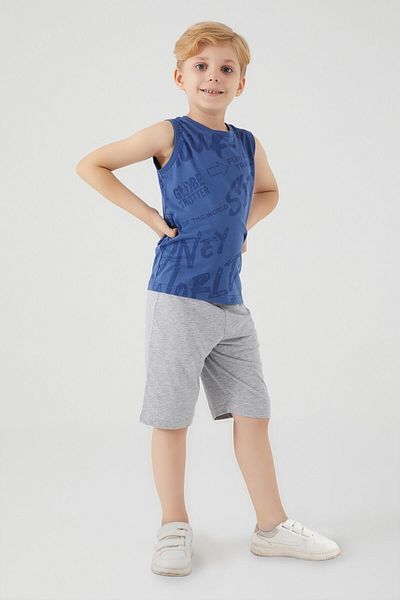 ROLY POLY Rolypoly Boy Blue Bermuda Suit