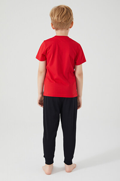 SPIDERMAN The Flying Hero Red Boy Short Sleeve Pajama Set